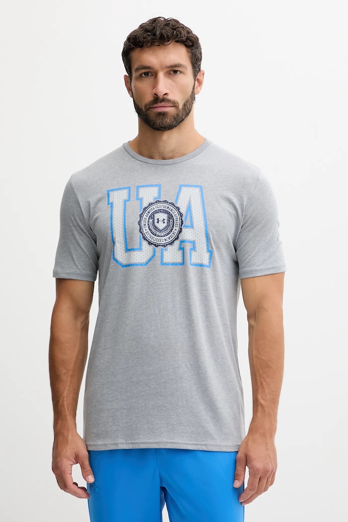 Tričko Under Armour melanž sivá 6005611