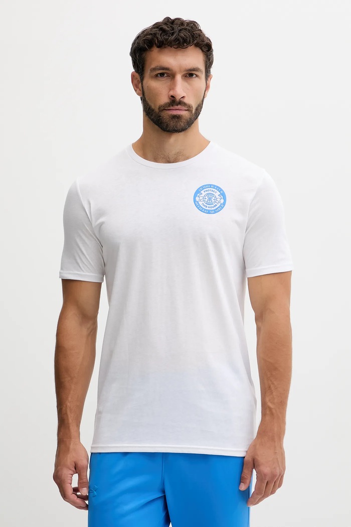 Tričko Under Armour relaxed biela 6005612
