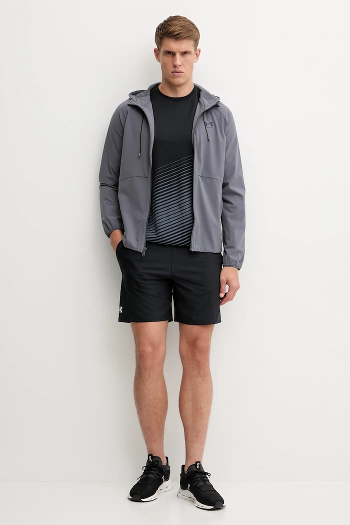 Tréningové tričko Under Armour UA Tech Fade 6005916 čierna AW25