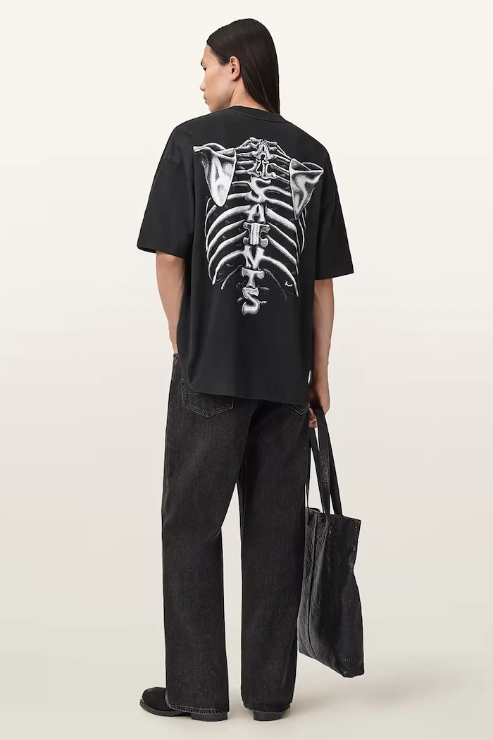Bavlnené tričko AllSaints ANATOMICA M046PD