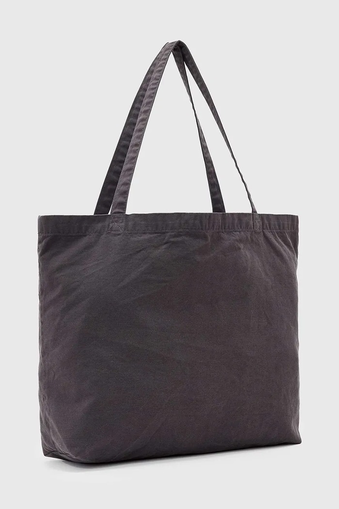 Bavlněná taška AllSaints TRIPP M137XD šedá AW25