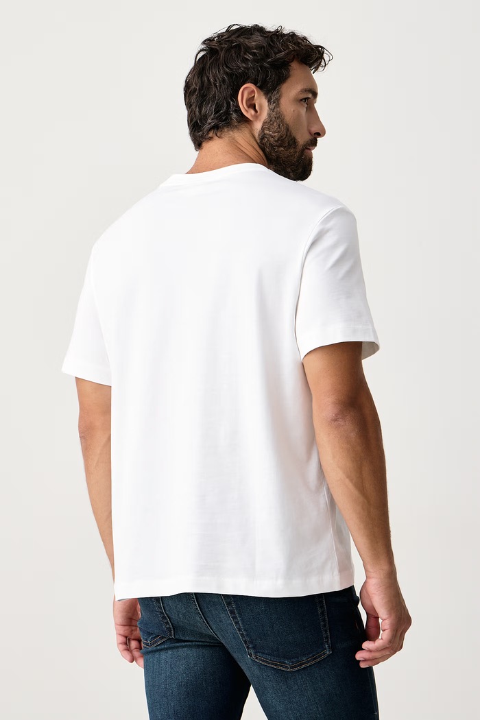 Odzież Calvin Klein Jeans T-shirt męski bawełniany LV04RC275G biały
