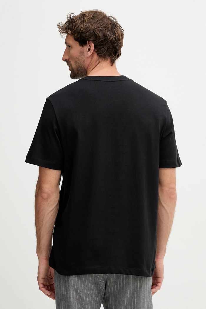 Oblečenie Bavlnené tričko Calvin Klein Jeans LV04RC275G čierna
