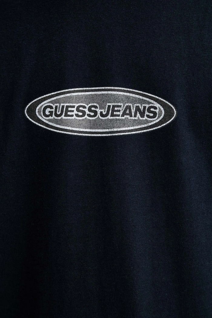 Bavlnené tričko Guess Jeans M5BI29.K8FQ4 tmavomodrá