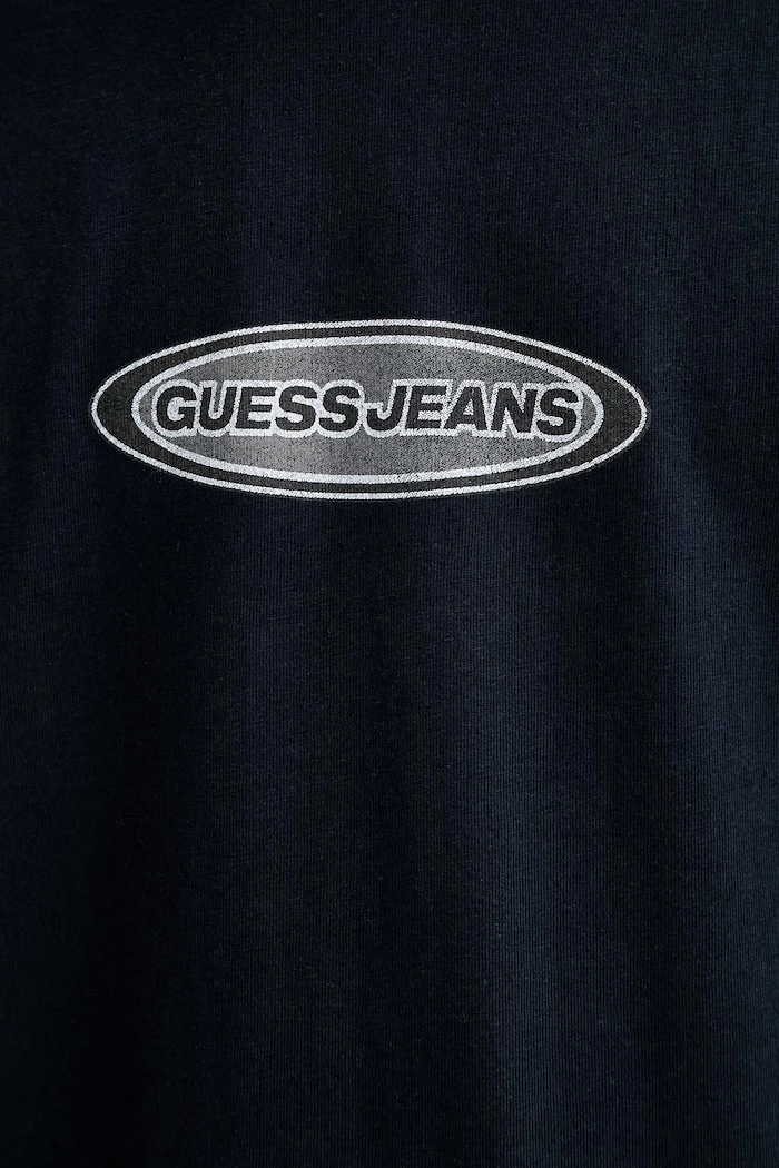 Bavlnené tričko Guess Jeans M5BI29.K8FQ4 tmavomodrá