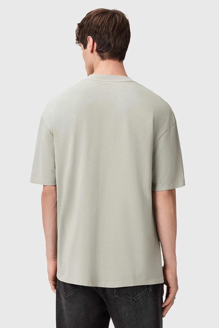 AllSaints tricou bărbați din bumbac XANDER M030JC verde AA00