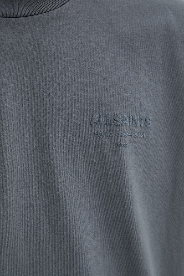 AllSaints tricou bărbătesc din bumbac XANDER M030JC gri