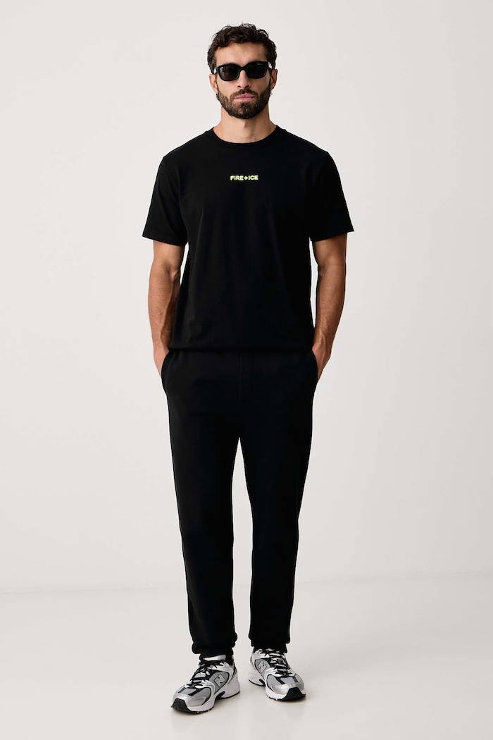 BOGNER Fire+Ice Polo majica moška bombažna MICK 54349760 črna AW25