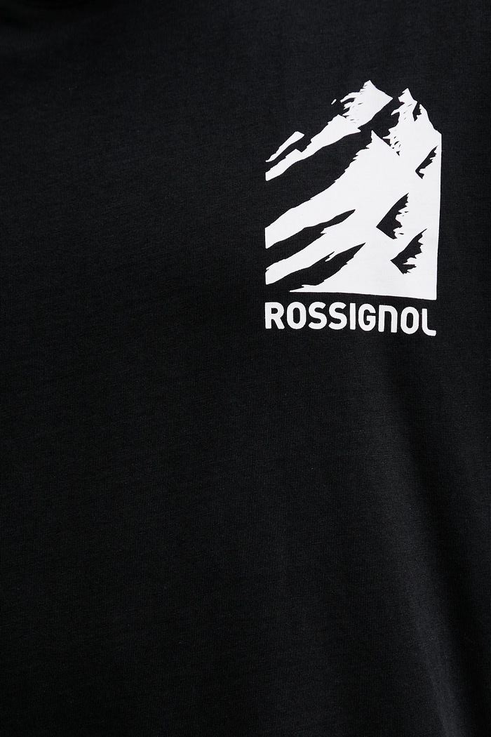 Rossignol tricou din bumbac WATERFALL RELAX RLOMY05 negru