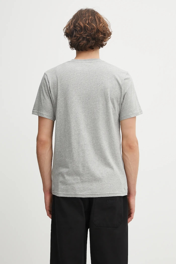 Odzież Carhartt WIP t-shirt bawełniany Standard Crew Neck T-Shirt 2-pack I029370.14FXX szary