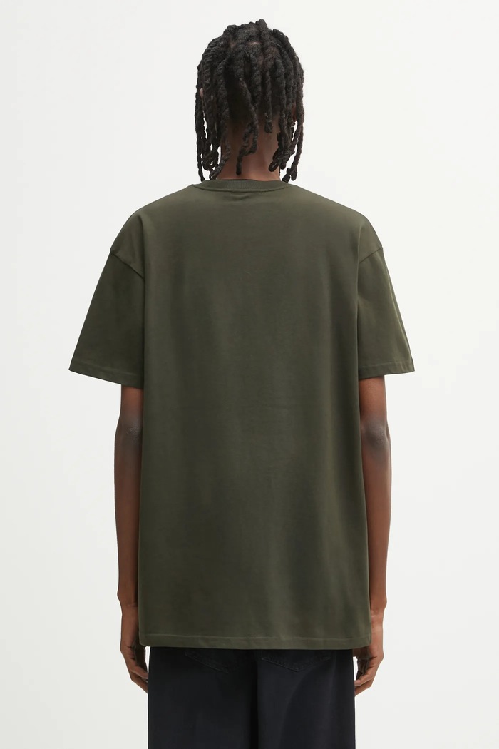 Одежда Хлопковая футболка Carhartt WIP S/S Chase T-Shirt I026391.3CBXX зелёный
