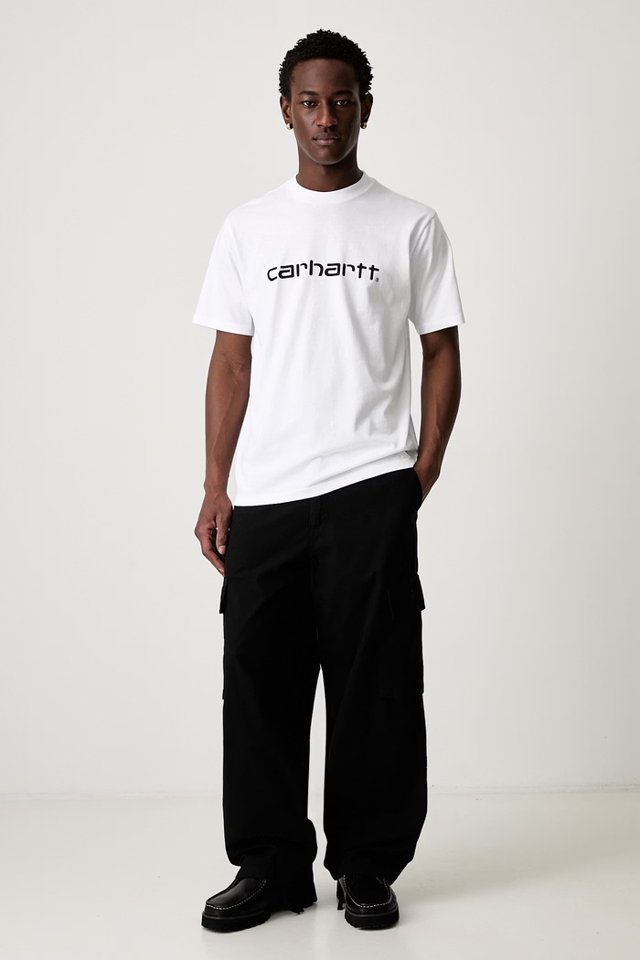 Carhartt WIP S/S Script T-Shirt bawełniany męski I035700.00AXX