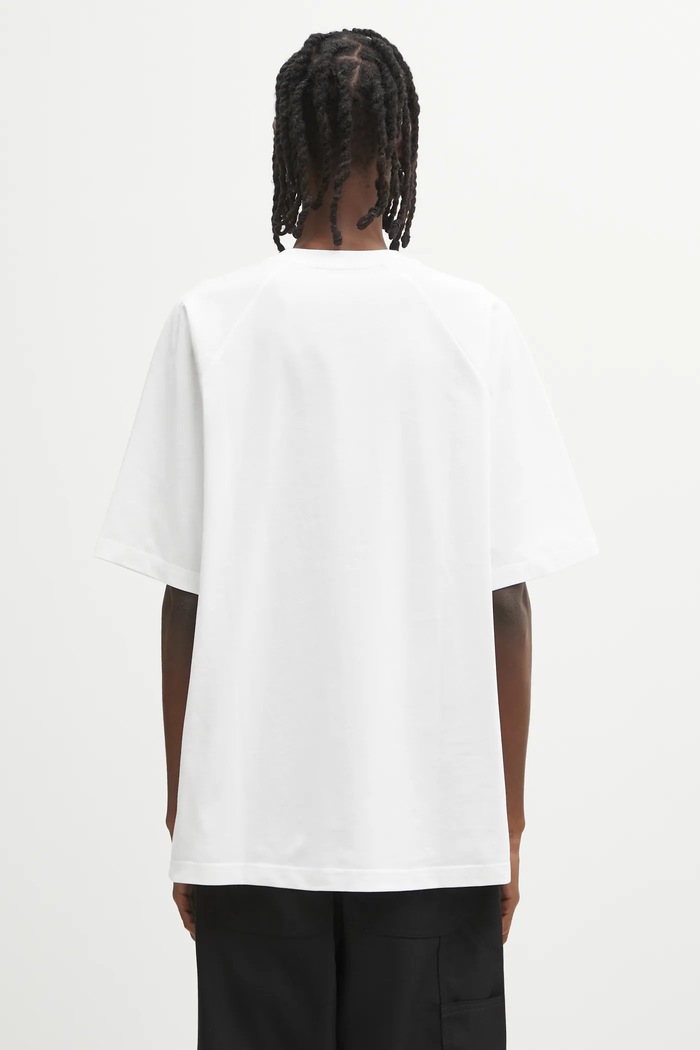 Одежда Хлопковая футболка Carhartt WIP S/S Ray T-Shirt I035306.02XX белый