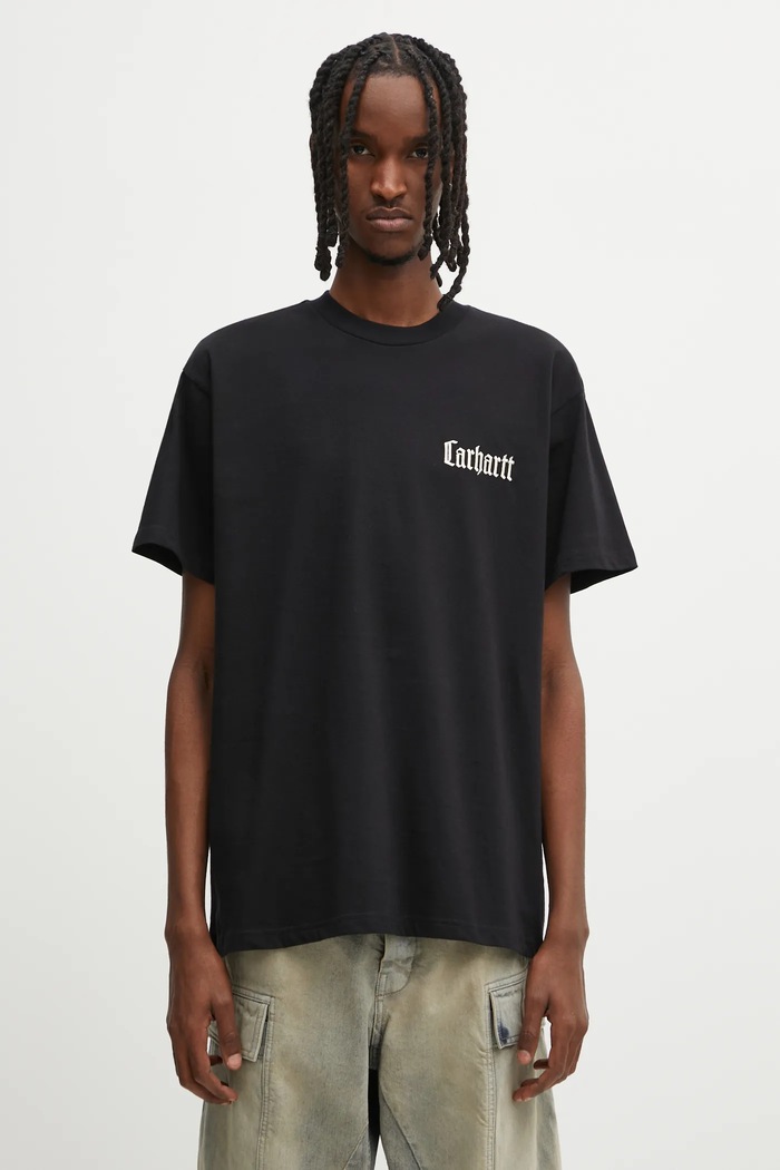 Clothing Carhartt WIP cotton t-shirt S/S Schooling T-Shirt I035453.89XX black