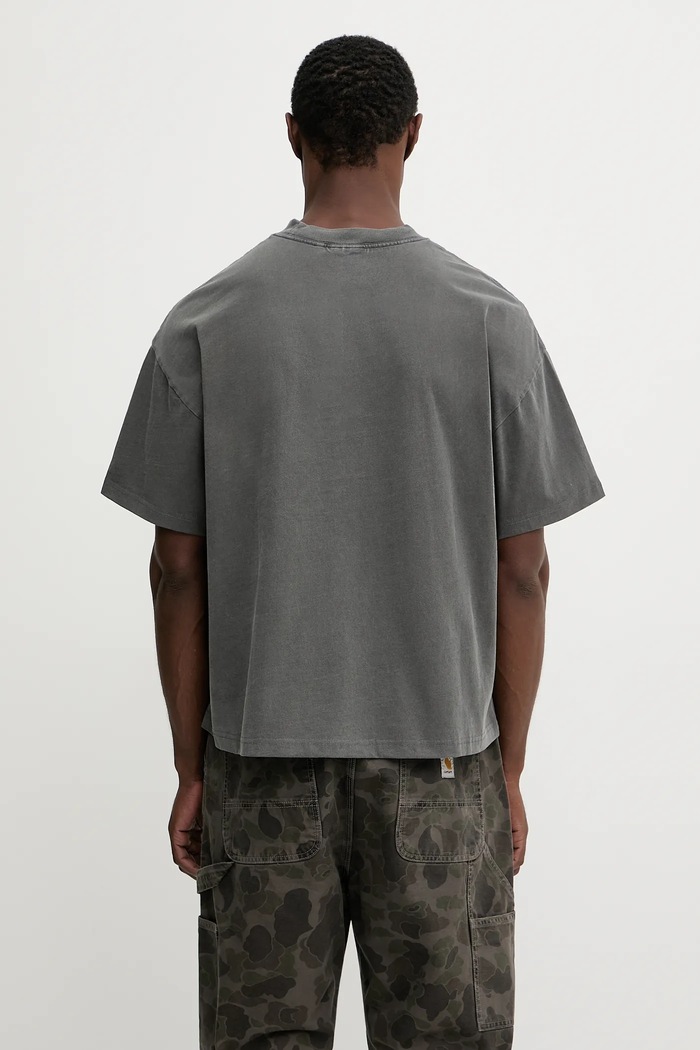 Clothing Carhartt WIP cotton t-shirt S/S Benton T-Shirt I035590.87GD gray