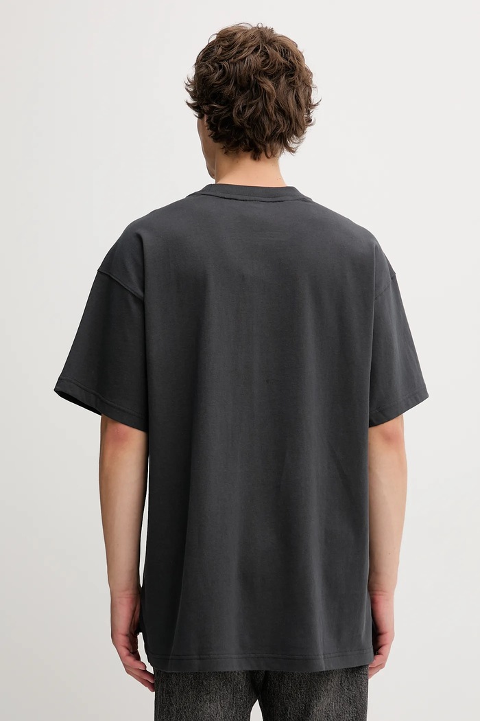 Oblačila Bombažna kratka majica adidas Originals All Black KG4650 siva