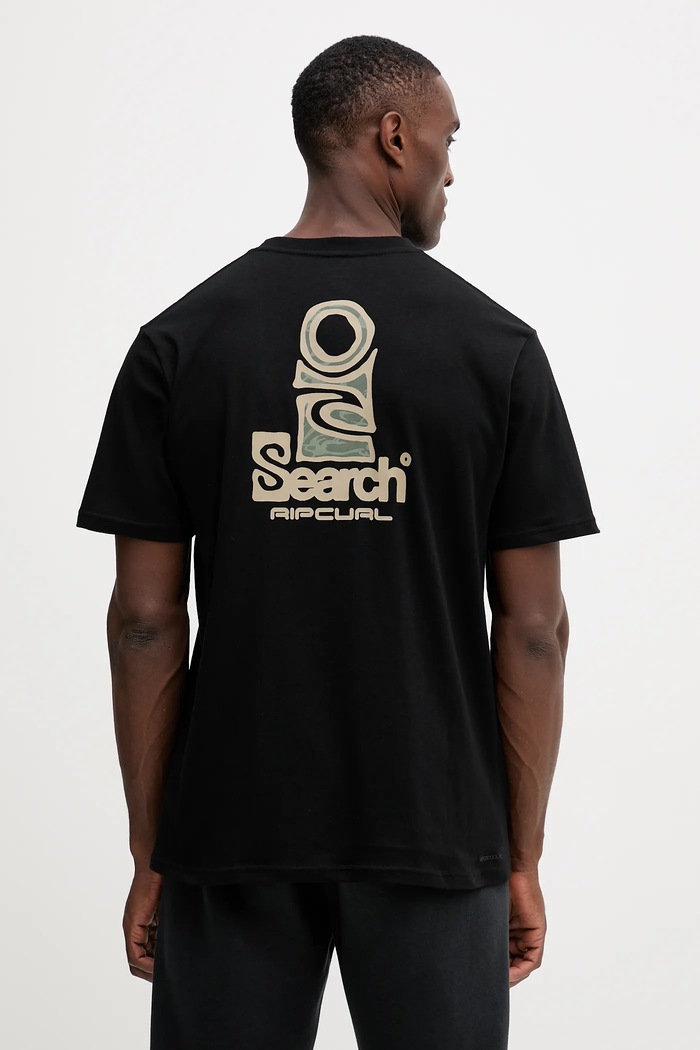 Îmbrăcăminte Rip Curl tricou VAPORCOOL 0K5MTE negru