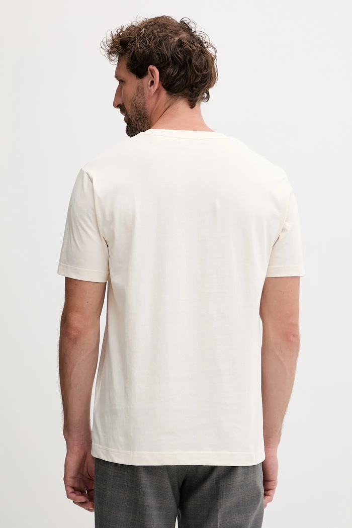 Odzież Gant t-shirt bawełniany 2003362 beżowy