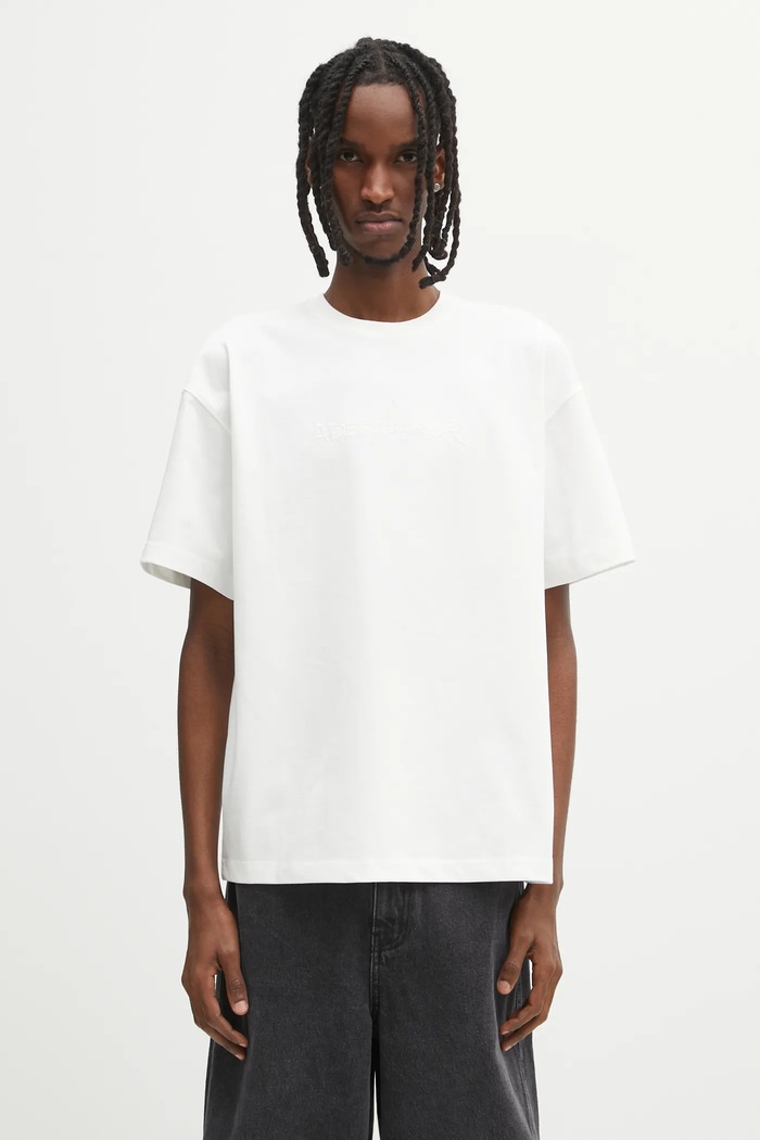 Μπλουζάκι Ader Error T-SHIRT χαλαρό λευκό BO01FWTS0102OW