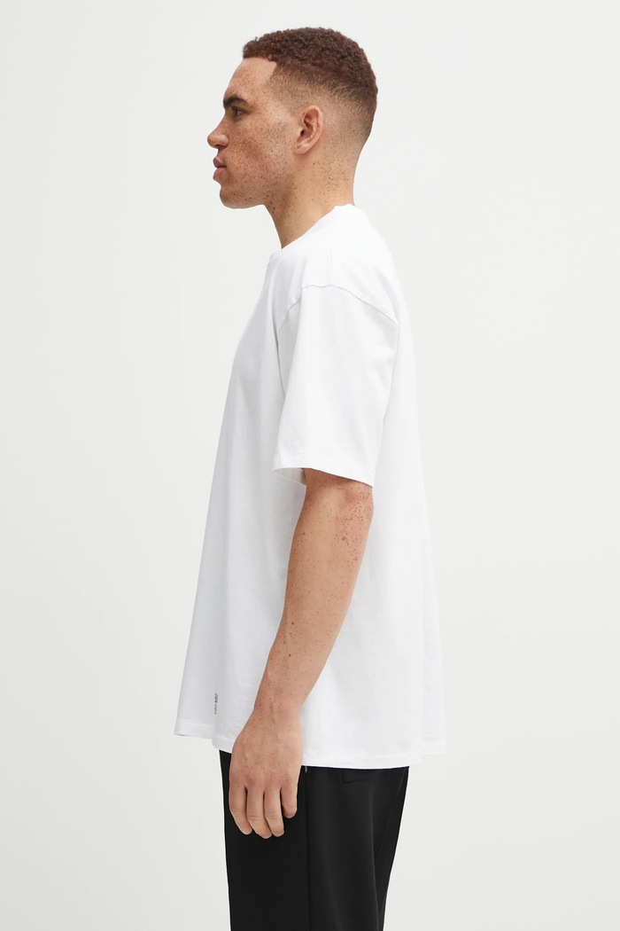 Βαμβακερό μπλουζάκι Wacko Maria 25FW.WMT.WT03 λευκό AW25