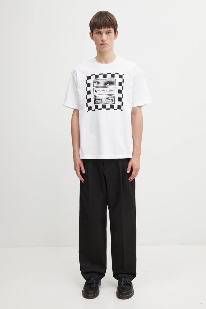Βαμβακερό μπλουζάκι NEIGHBORHOOD NH . TEE SS-7 252PCNH.ST07