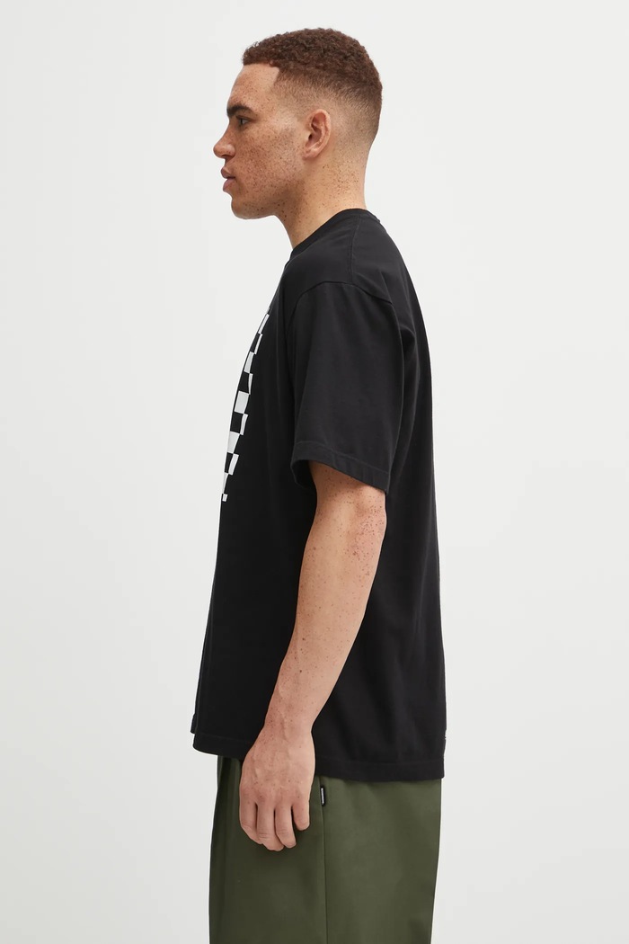 Βαμβακερό μπλουζάκι NEIGHBORHOOD NH . TEE SS-7 252PCNH.ST07 μαύρο AW25