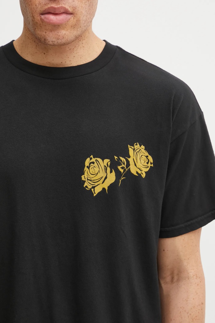 Willy Chavarria cotton t-shirt Willy Label Easy black WCJSY0147.001