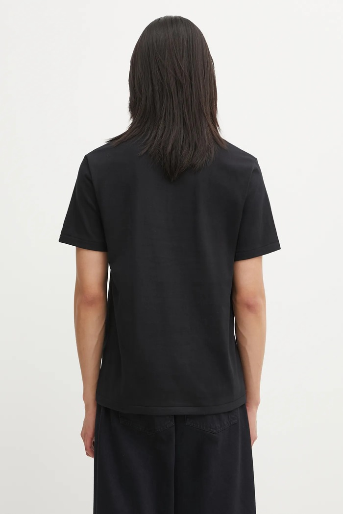 Abbigliamento A Bathing Ape t-shirt in cotone College Monogram Baby Milo 002TEL301008M nero