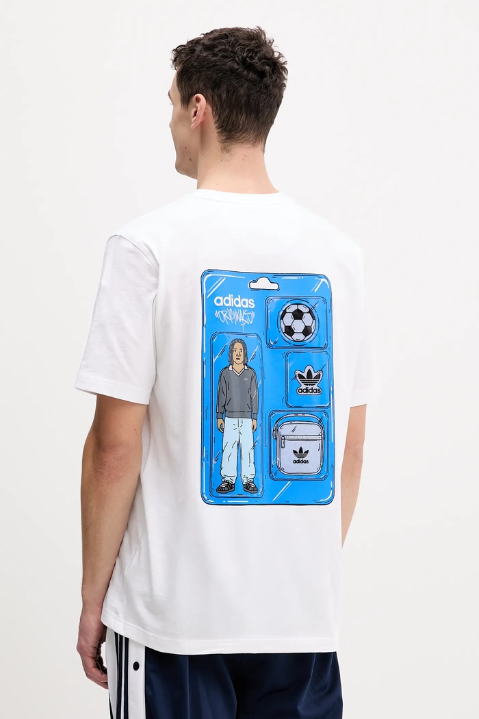 Odzież adidas Originals t-shirt bawełniany Adi Starter KY2927 biały