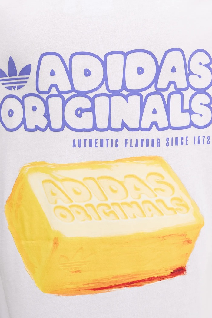 adidas Originals t-shirt bawełniany Butter KY2930 biały