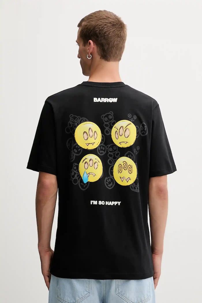 Barrow t-shirt bawełniany F5BWUATH085