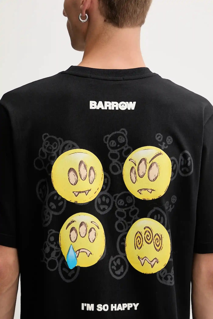 Barrow t-shirt bawełniany F5BWUATH085