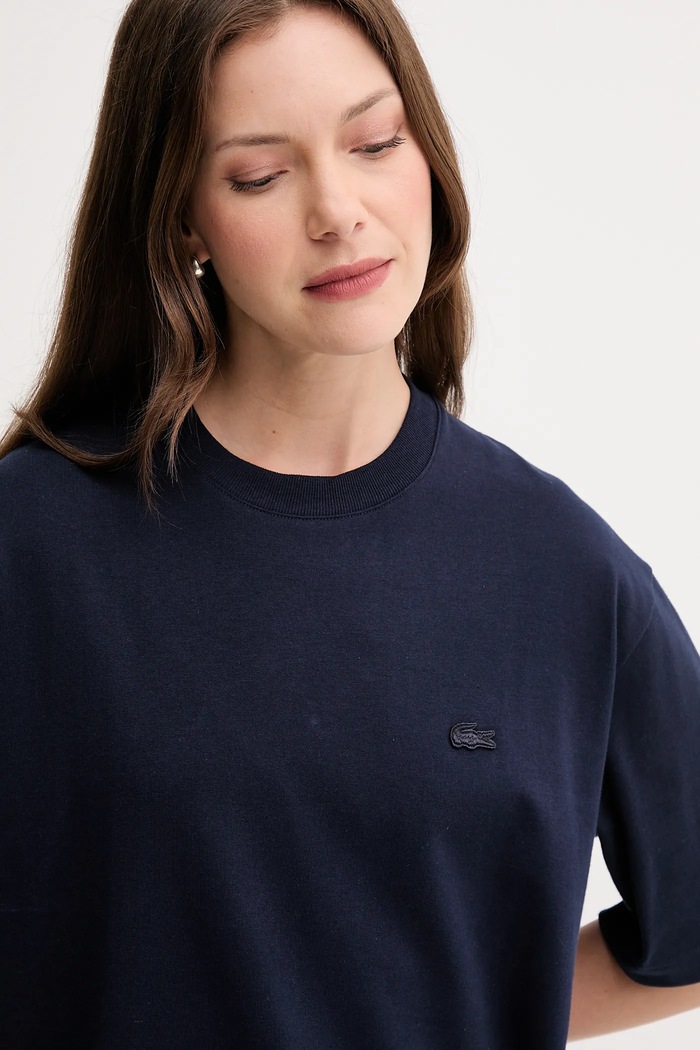 Βαμβακερό μπλουζάκι Lacoste TH7744