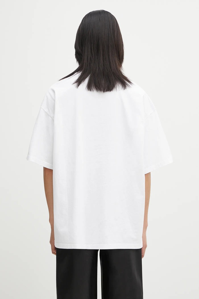 Одяг Бавовняна футболка Martine Rose Oversized S/S 621JE06000F білий