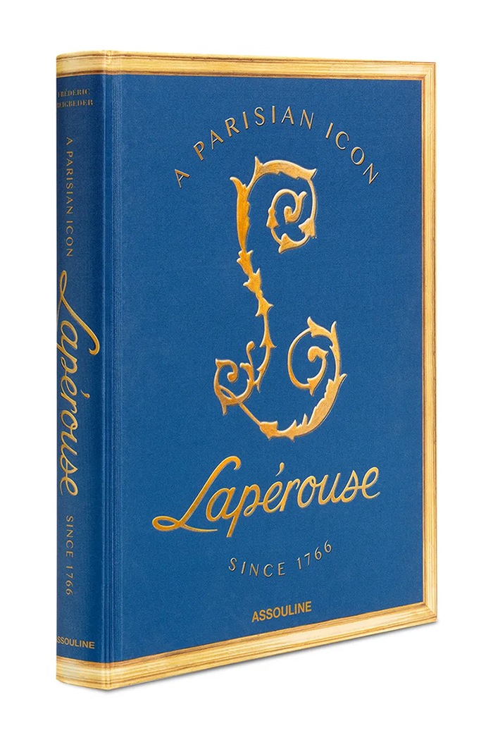 Assouline książka Laperouse: A Parisian Icon Since 1766, Frédéric Beigbeder 9781649806338 niebieski AW26