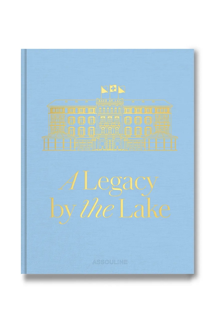 Assouline książka Baur Au Lac: A Legacy by the Lake, James Reginato niebieski 9781649805652