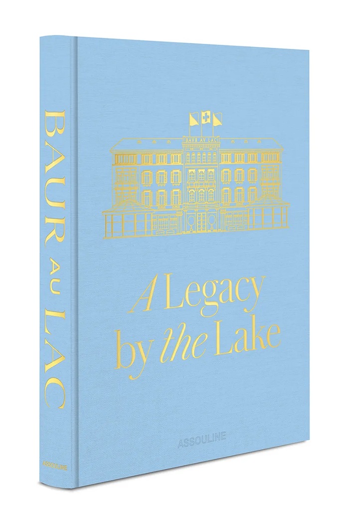 Assouline książka Baur Au Lac: A Legacy by the Lake, James Reginato 9781649805652 niebieski AW26