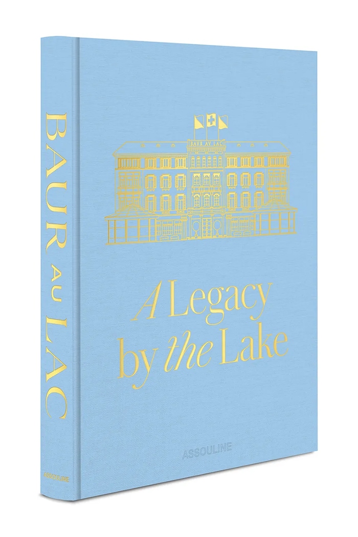 Assouline książka Baur Au Lac: A Legacy by the Lake, James Reginato 9781649805652 niebieski AW26