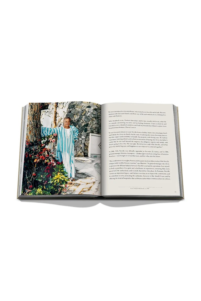 Assouline książka Villa Treville Positano, Govind Friedland 9781649806192 multicolor