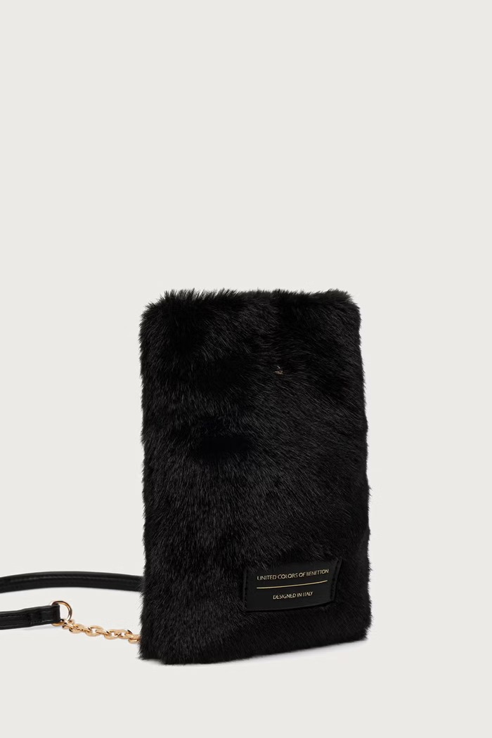 United Colors of Benetton Etui za telefon ženski 6YV4VY03S črna AW26