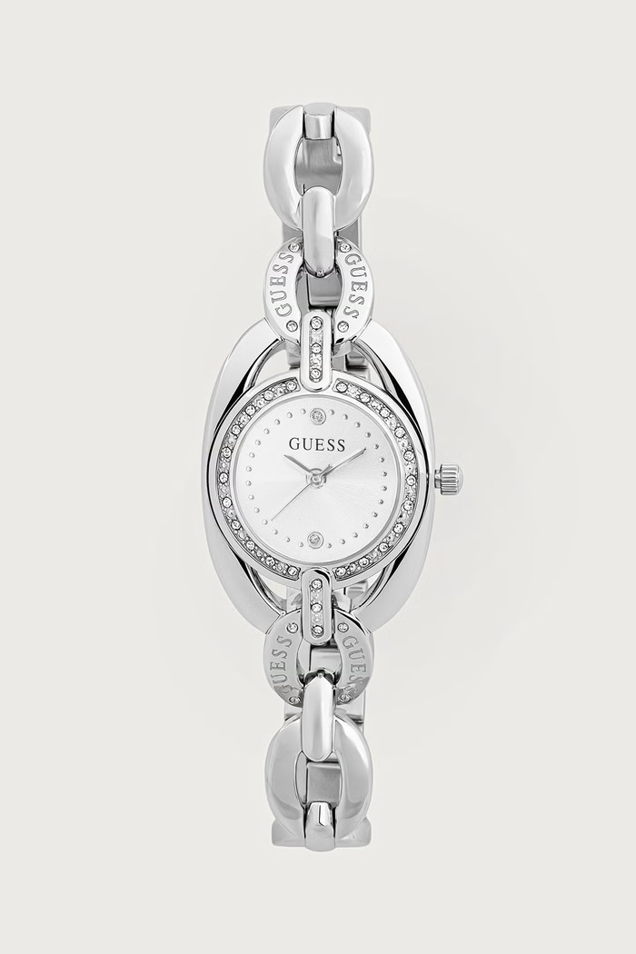Guess Zegarek damski srebrny GW1082L1