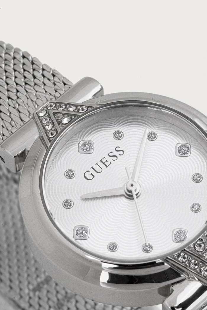 Guess Zegarek damski GW1086L1 srebrny AW26