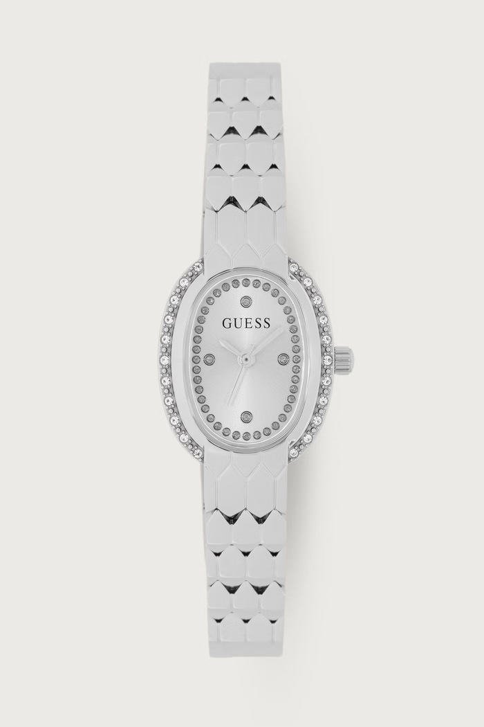 Guess Zegarek damski srebrny GW1092L1