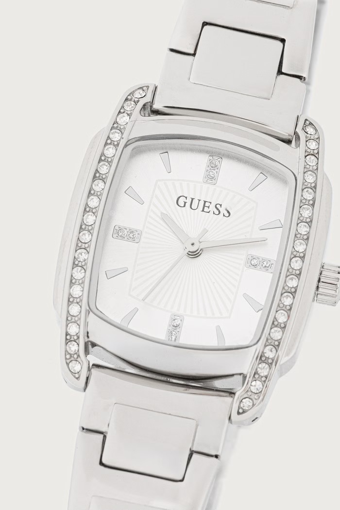 Guess Zegarek damski GW1096L1 srebrny AW26