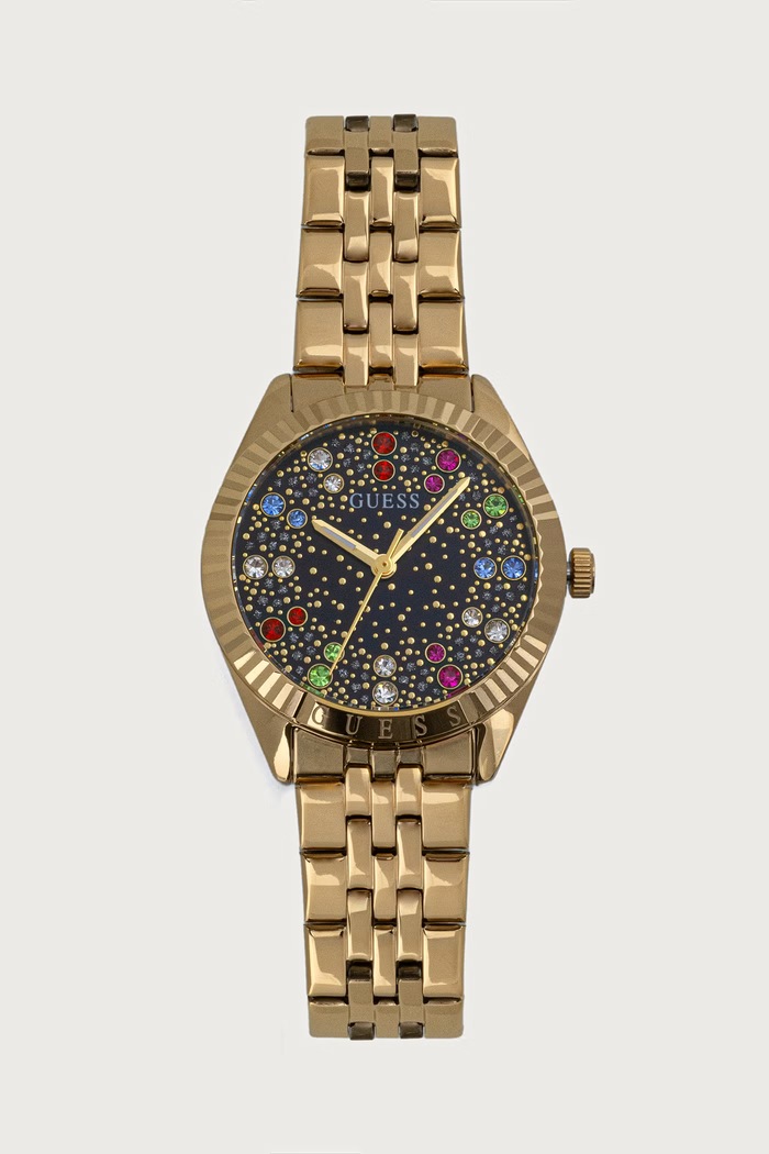 Guess Zegarek damski złoty GW1103L2