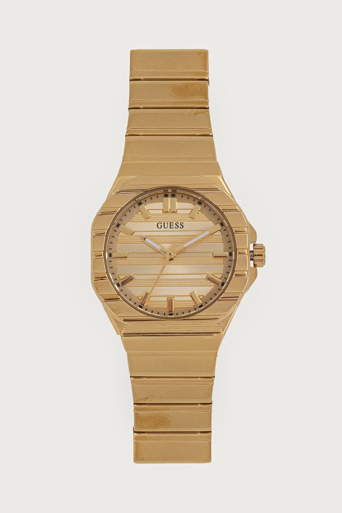 Guess Zegarek damski złoty GW1110L2