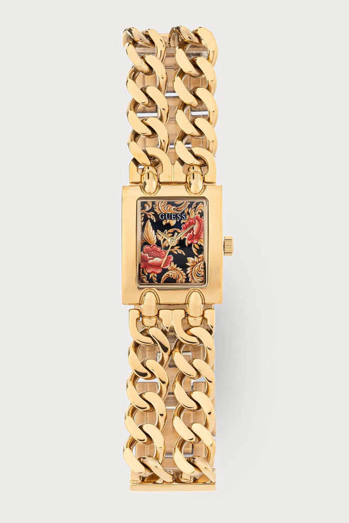 Guess Zegarek damski złoty GW1112L7