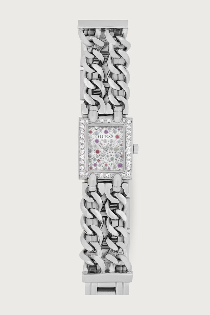 Guess Zegarek damski srebrny GW1113L1
