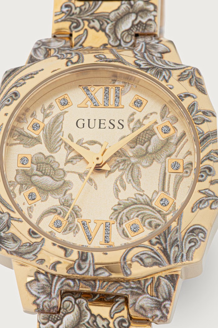 Guess Zegarek damski GW1114L2 złoty AW26
