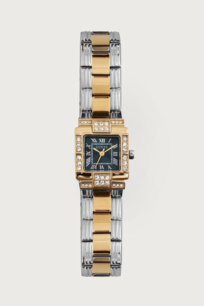 Guess Zegarek damski srebrny GW1157L3